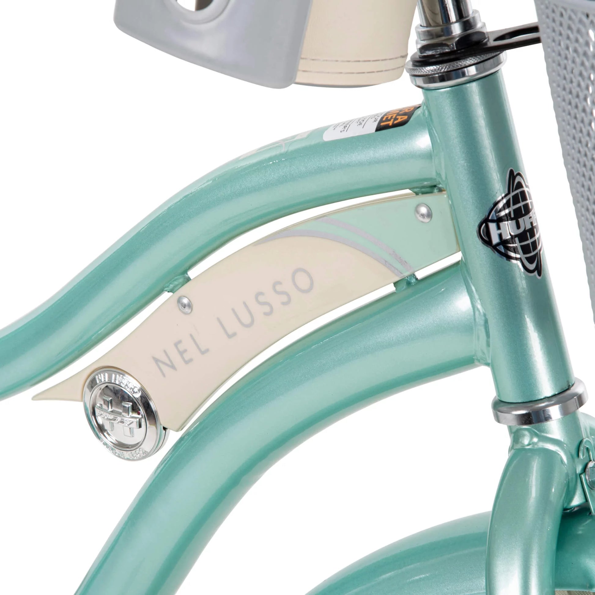 26 In. Nel Lusso Women'S Classic Beach Cruiser Bike, Ages 13+ Years, Mint Green