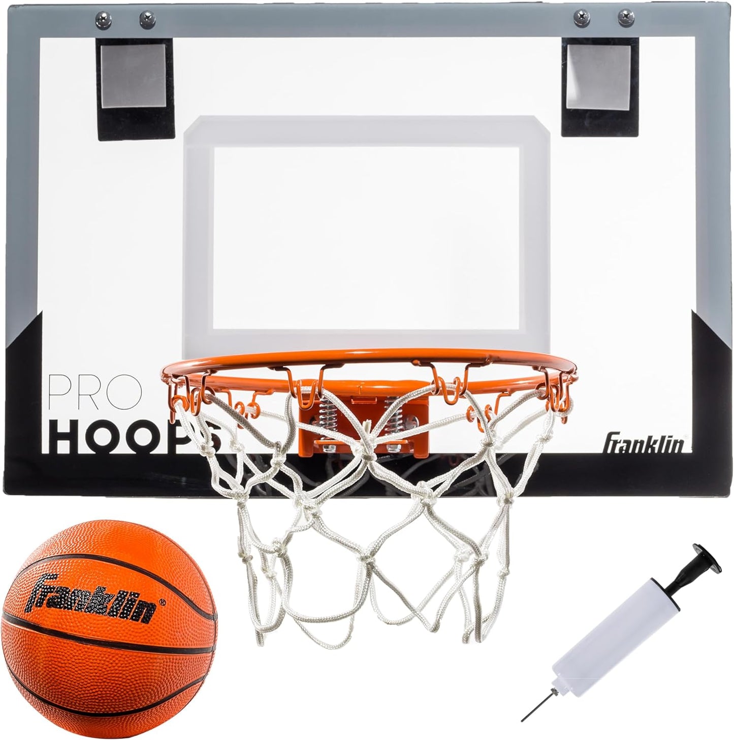 Mini Basketball Hoops - Kids Indoor over the Door Mini Hoop + Basketball Sets - Perfect Game Accessory for Bedroom + Office