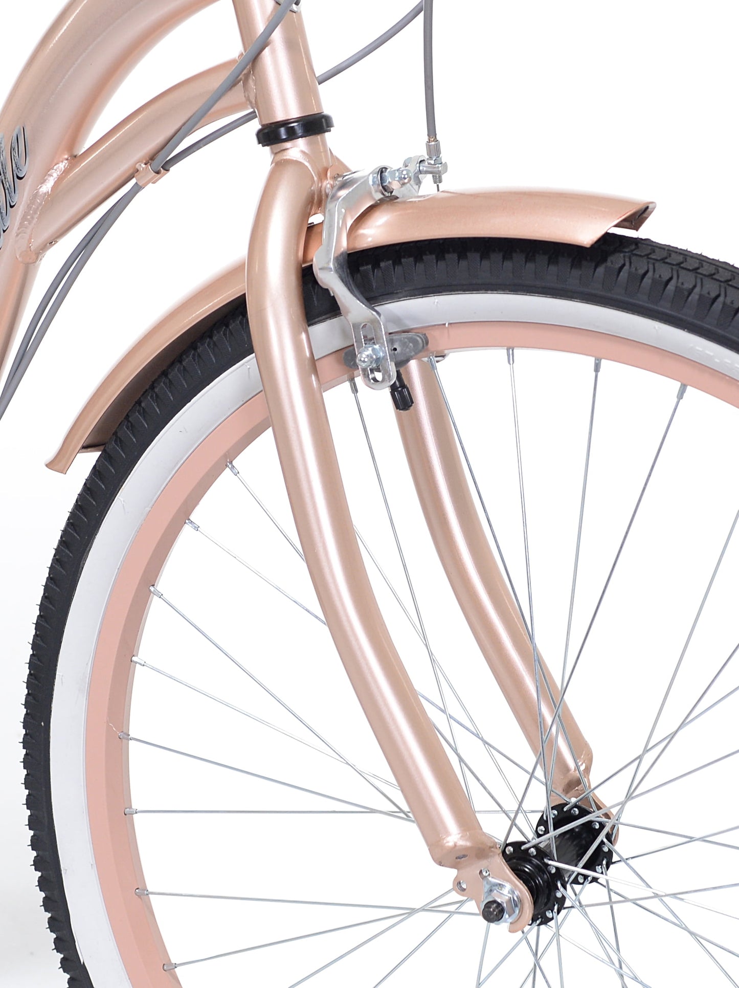 Kent 26 In. Bayside Women'S Cruiser Bike, Rose Gold