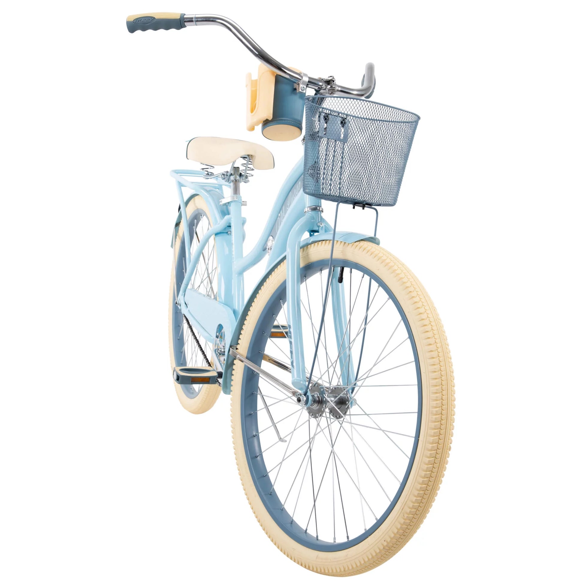 26" Nel Lusso Classic Cruiser Bike with Perfect Fit Frame, Women'S, Ages 13" Years, Light Blue