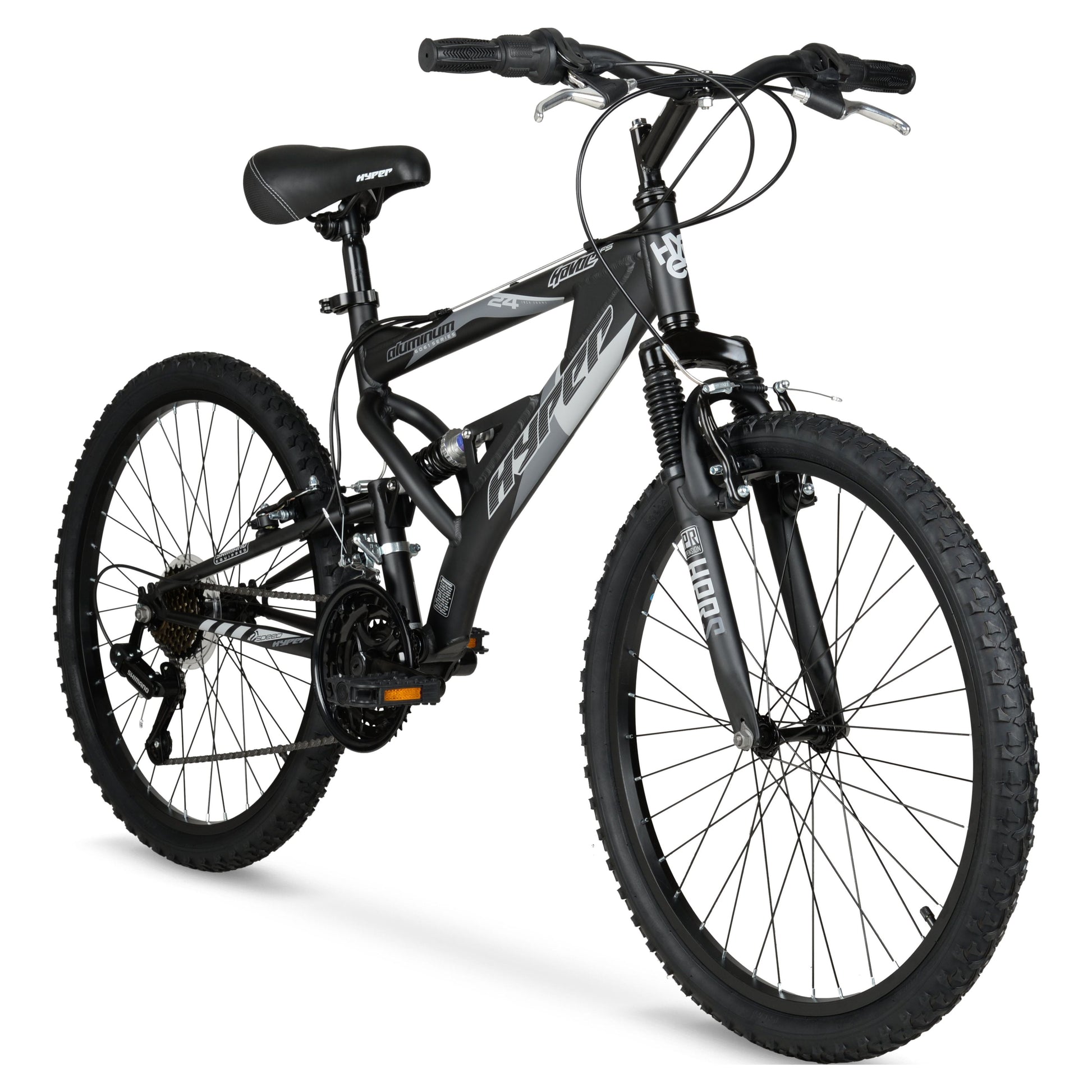 24" Boy'S Havoc Mountain Bike, Black, Recommended Ages Group 10 to 14 Years Old