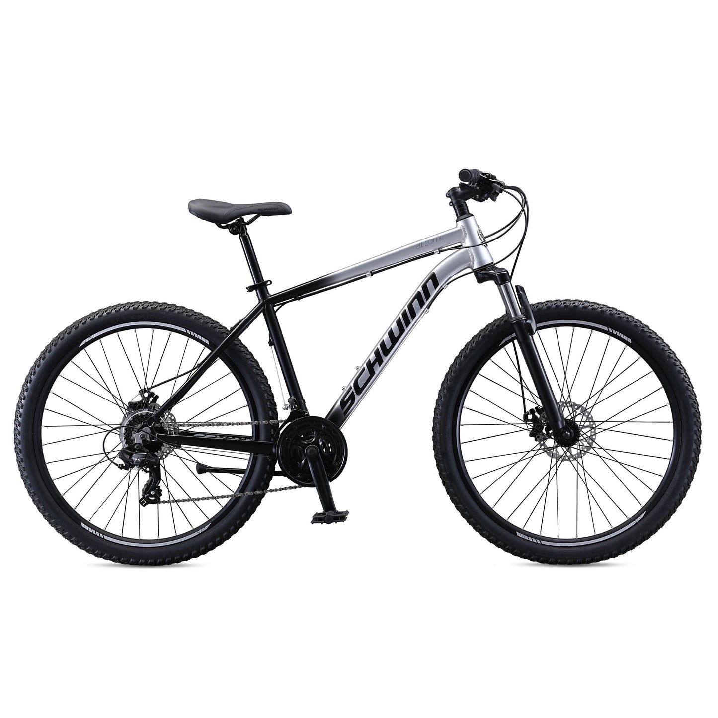 AL Comp 27.5 Inch Men'S Mountain Bike, 21 Speed Adult Bicycle, Grey